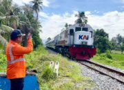 Jelang Lebaran 2026, KAI Divre II Sumbar Gelar Cek Lintas Jalur Kereta Api